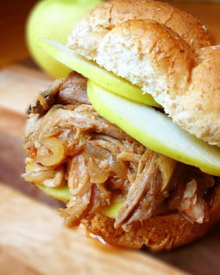 Slow Cooker French Dip Sandwich with Caramelized Onions - Skinnytaste