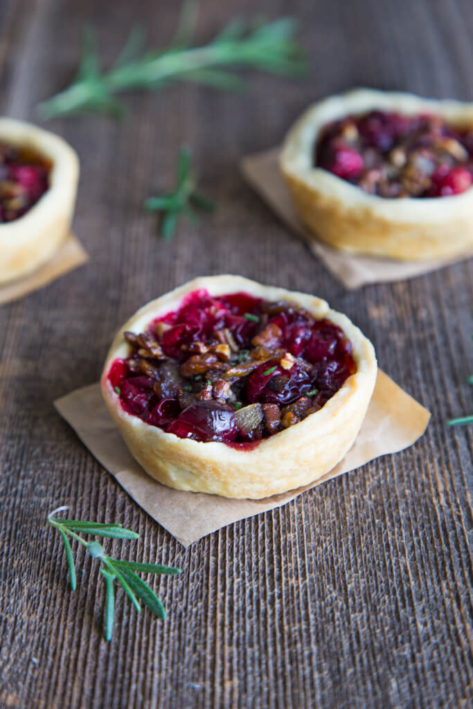 Cranberry Onion Tarts Recipe