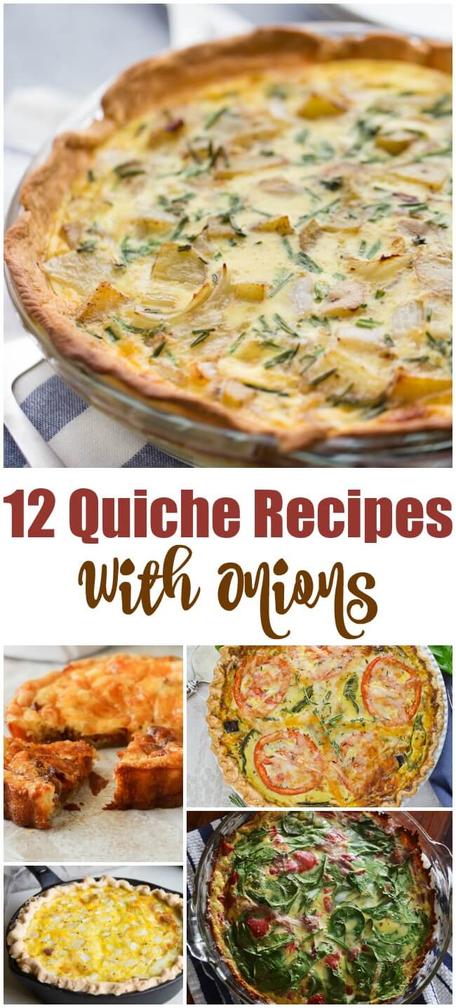 12 Eye-catching Quiche Recipes with Onions