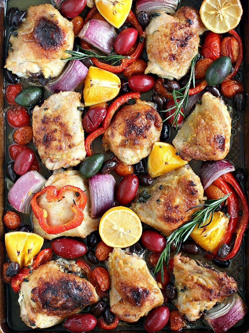 Easy & Delicious Sheet Pan Recipes for busy nights. Easy savory sheet pan meals with onions. 