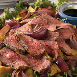 Grilled Beef & Onion Salad National Onion Association
