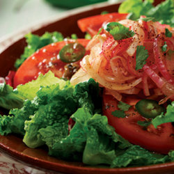 Laredo Salad with Cowboy Marinated Onions National Onion Association