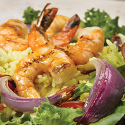 Paella Prawn Salad