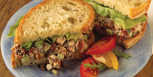 Smoked Chicken Salad with Onions and Dried Cherries National Onion Association