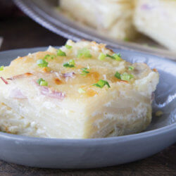 Four Onion Scalloped Potatoes