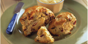 Savory Onion and Dried Cherry Scones National Onion Association