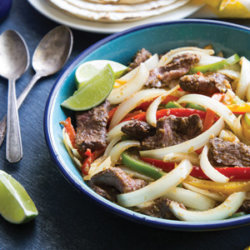 Sizzling Steak and Onion Fajitas National Onion Association