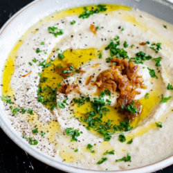 Caramelized Sweet Onion Hummus