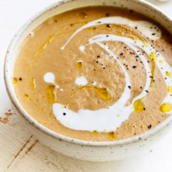 Caramelized Onion and Corn Soup