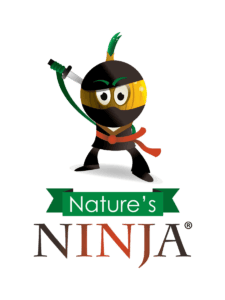 Yellow Nature's Ninja logo