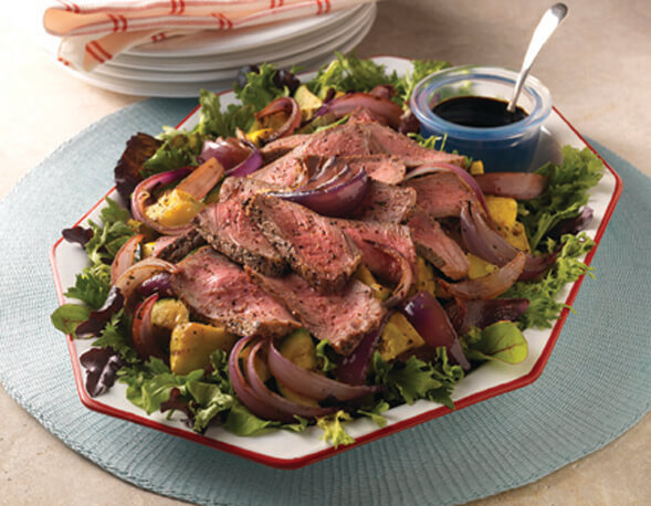 Grilled Beef and Onion Salad - National Onion Association