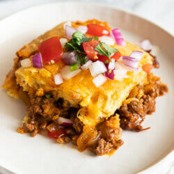 Onion Tamale Pie