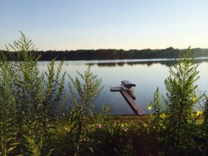 Reeds Lake in Grand Rapids, Michigan.