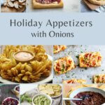 Holiday appetizers with Onions
